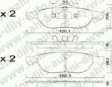 BRZDOV DESTIKY PEDN RENAULT LAGUNA II      2001- 2.2 16V dCi /Kombi - kliknte pro vt nhled