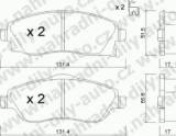 BRZDOV DESKY PEDN TRW  OPEL CORSA C      2000-06 1.7 16V DI (48 KW 65 HP) - kliknte pro vt nhled