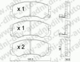 BRZDOV DESTIKY PEDN ISUZU TROOPER IV   1991-98 3.0i V6 - kliknte pro vt nhled