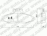 BRZDOV DESKY ZADN TRW DAEWOO NUBIRA (J150)  1997-03 2.0i 16V /Kombi - kliknte pro vt nhled