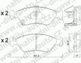 BRZDOV DESTIKY PEDN KIA CLARUS        1996- 2.0i 16V - kliknte pro vt nhled