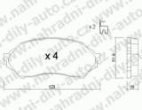 BRZDOV DESTIKY PEDN MAZDA 323 (BJ)                1998-04 2.0 D - kliknte pro vt nhled