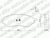 BRZDOV DESTIKY PEDN MITSUBISHI PAJERO PININ (H6-H7)  1999- 2.0i 16V GDI - kliknte pro vt nhled