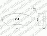 BRZDOV DESTIKY PEDN MITSUBISHI PAJERO PININ (H6-H7)  1999- 2.0i 16V GDI - kliknte pro vt nhled