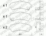 BRZDOV DESKY ZADN TRW NISSAN ALMERA (N15)            1995-00 1.4i 16V (+Abs) - kliknte pro vt nhled