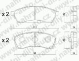 BRZDOV DESTIKY PEDN SUBARU VIVIO              1992-98 0.6i 4wd - kliknte pro vt nhled