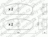 BRZDOV DESTIKY PEDN SUZUKI SJ 413             1983-90 1.3 Samurai - kliknte pro vt nhled