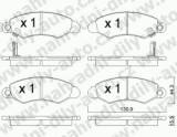 BRZDOV DESKY PEDN TRW  SUBARU JUSTY II (JMA-MS)  1995-03 1.3i 4wd (Abs - od slal telaio 345518) - kliknte pro vt nhled