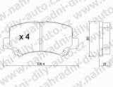 BRZDOV DESTIKY PEDN SUZUKI WAGON R  (EM)        1998-00 1.0i 16V - kliknte pro vt nhled