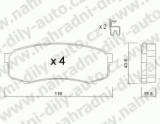 BRZDOV DESTIKY ZADN TOYOTA LAND CRUISER (J9)    1996-02 3.0 D-4D (KDJ90-KDJ95) - kliknte pro vt nhled