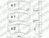 BRZDOV DESTIKY PEDN SUZUKI BALENO               1995- 1.8i 16V /Kombi - kliknte pro vt nhled