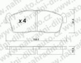 BRZDOV DESTIKY PEDN SUZUKI ALTO (FF)            2002- 1.1i - kliknte pro vt nhled