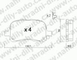BRZDOV DESKY PEDN TRW  TOYOTA COROLLA (E10)                1992-97 2.0 D Sedan /Kombi - kliknte pro vt nhled