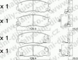 BRZDOV DESKY PEDN TRW  TOYOTA PREVIA (TCR)                 1990-00 2.4i 16V /4wd - kliknte pro vt nhled