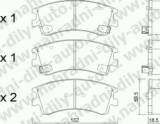 BRZDOV DESKY PEDN TRW  MAZDA 6                       2002- 2.0 CD 16V /Kombi - kliknte pro vt nhled