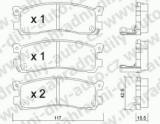 BRZDOV DESTIKY ZADN MAZDA MPV (LV)                1993-99 3.0i V6 /4wd - kliknte pro vt nhled