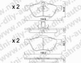 BRZDOV DESKY PEDN TRW  NISSAN PRIMERA (WP11 Mk III)   1999-02 2.0i 16V Kombi - kliknte pro vt nhled