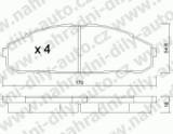 BRZDOV DESTIKY PEDN NISSAN PATROL GR I (Y60)    1988-97 4.2i - kliknte pro vt nhled