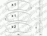BRZDOV DESTIKY PEDN HYUNDAI TERRACAN (HP)   2001- 2.9 CRDi - kliknte pro vt nhled
