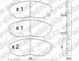 BRZDOV DESTIKY PEDN KIA SORENTO   2002- 2.4i 16V - kliknte pro vt nhled