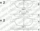 BRZDOV DESKY PEDN TRW  VOLVO S40         2004- 2.5i 20V Turbo T5 /AWD - kliknte pro vt nhled