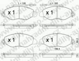 BRZDOV DESKY PEDN TRW  NISSAN CABSTAR E            1997-05 120.35 3.0 TD - kliknte pro vt nhled