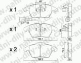 BRZDOV DESTIKY PEDN AUDI A3 Sportback Quattro (8P)  2003- 2.0 16V TDI (103 KW 140 HP) - kliknte pro vt nhled