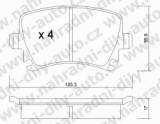 BRZDOV DESKY ZADN TRW AUDI A4 Quattro (8E-8H)         2004- 2.0 TDI /Avant - kliknte pro vt nhled