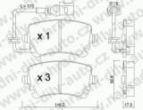 BRZDOV DESKY ZADN TRW VOLKSWAGEN TRANSPORTER (T5)  2003- 2.5 TDI (128 KW 174 HP 17 kolo) - kliknte pro vt nhled