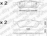 BRZDOV DESTIKY ZADN MINI COOPER MINI ONE - MINI COOPER  2001- 1.6i 16V /Cabrio - kliknte pro vt nhled