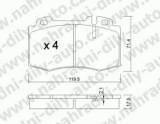 BRZDOV DESTIKY PEDN MERCEDES Classe C (203)               2000- 30 CDI AMG Kombi - kliknte pro vt nhled