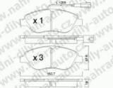 BRZDOV DESTIKY PEDN FIAT STILO                       2001- 2.4i 20V - kliknte pro vt nhled