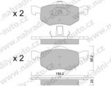 BRZDOV DESKY PEDN TRW  MAZDA TRIBUTE  2000- 3.0i V6 24V - kliknte pro vt nhled