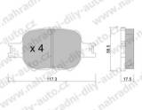 BRZDOV DESTIKY PEDN TOYOTA CELICA (ZZT23)               1999- 1.8i 16V VVTL (141 KW 192 HP) - kliknte pro vt nhled