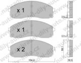 BRZDOV DESTIKY PEDN KIA CARNIVAL II   2001-06 3.5i V6 - kliknte pro vt nhled