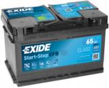 AUTOBATERIE EXIDE START-STOP EFB, 12V, 65AH, 650A, EL652 START-STOP, EXIDE Original 65-Ah-START-STOP  - kliknte pro vt nhled