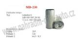 VZDUCHOV FILTR MANN-FILTER VOLKSWAGEN LT (28) 05/96- 2.0 [04/75-09/83]kw55 - kliknte pro vt nhled