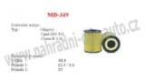 OLEJOV FILTR MANN-FILTER OPEL ASTRA G  02/98-10/05 1.2 16V [09/00-]kw55 - kliknte pro vt nhled