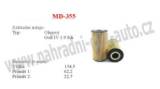 OLEJOV FILTR MANN-FILTER VOLKSWAGEN LT (28) 05/96- 2.5 SDI [07/96-]kw55 - kliknte pro vt nhled