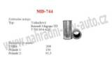 VZDUCHOV FILTR MANN-FILTER RENAULT MEGANE I 01/96-08/03 1.9 dT [09/96-]kw66 - kliknte pro vt nhled