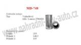 VZDUCHOV FILTR MANN-FILTER ALFA ROMEO 166 (936)    09/98- 2.0 T.S [936A3B] [10/00-]kw110 - kliknte pro vt nhled