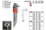 Autodly KL IMBUSOV SADA T10-T50 CRV 9 KS YATO YT-0511 NAD-KLE-GOLA-ppravky BITY- TORX- IMBUSY IMBUSY - kliknte pro vt nhled