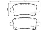 BRZDOV DESTIKY OPEL INSIGNIA [08-]  1.8 (103kW) [02/08-] - kliknte pro vt nhled