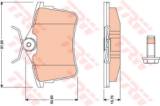 BRZDOV DESTIKY ZADN CITROEN BERLINGO [08-]  1.6 HDi 110 (80kW) [04/08-] - kliknte pro vt nhled