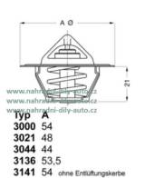 TERMOSTAT KODA OCTAVIA [96-] RS 1.8 T (1781ccm/132kW/180HP) [12/00-] - kliknte pro vt nhled