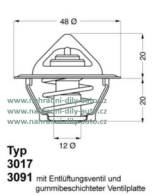 TERMOSTAT VOLKSWAGEN GOLF II [83-92]  1.3 (1272ccm/40kW/55HP) [08/83-06/87] - kliknte pro vt nhled