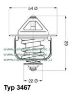 TERMOSTAT OPEL CORSA B [93-00]  1.5 TD (1488ccm/49kW/67HP) [03/93-09/00] - kliknte pro vt nhled