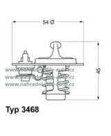 TERMOSTAT MAZDA 626 IV [91-97]  2.0 D GLX Comprex (1998ccm/55kW/75HP) [10/92-04/97] - kliknte pro vt nhled
